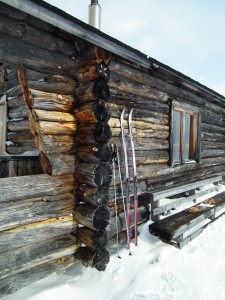 Kilpisjärvi Saana lake ski trail